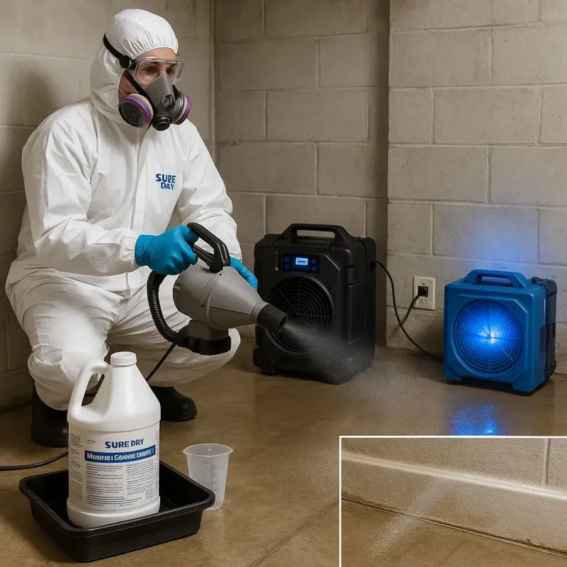 Sanitization and Odor Removal process in Chelsea, OK