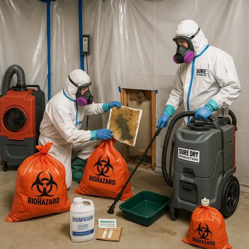 Contaminated Water Handling Protocols process in Chelsea, OK